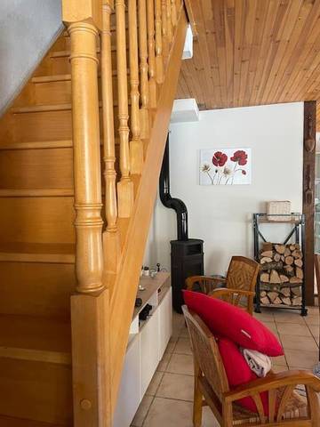 Gîte pour 6 personnes, avec balcon à Belcaire
