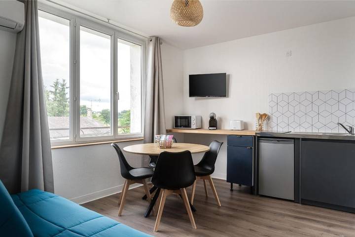 Appartement de vacances pour 2 personnes, avec vue et jardin dans le Cher - 3