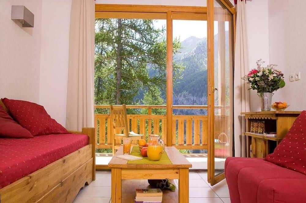 Ganze Wohnung, 50m bis zu den geschäften, schwimmbad, balkon, 32m², Les Orres in Les Orres, Nationalpark Écrins