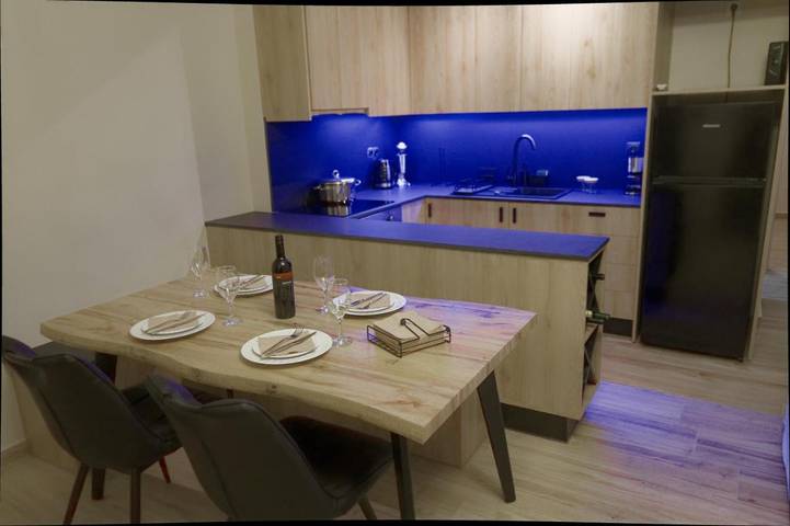 Appartement de vacances pour 4 personnes, avec Balcon ainsi que Terrasse et Vue