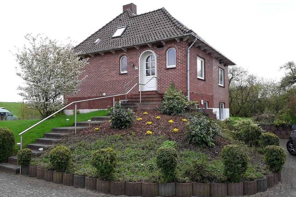Ganze Wohnung, Ferienhaus Gerken - Fewo im Erdgeschoss in Elbstrand Krautsand, Drochtersen