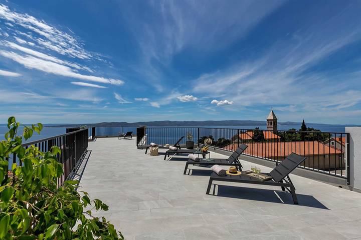 Villa pour 6 personnes, avec terrasse et vue sur l’océan à Brela - 4