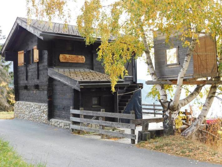 Chalet für 4 Personen, mit Terrasse in Bellwald