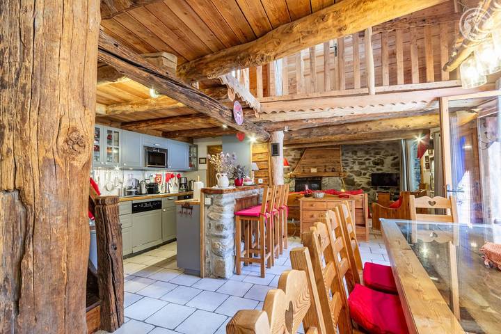 Maison de vacances pour 8 personnes, avec Balcon et Terrasse à Bonneval-sur-Arc