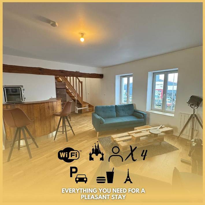 Appartement de vacances pour 4 personnes à Meaux