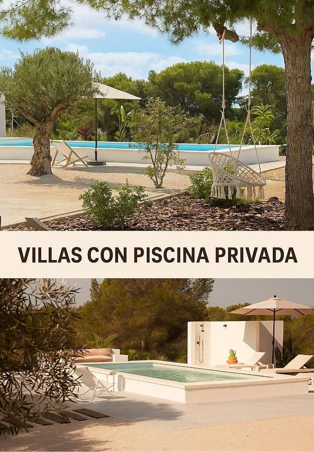 Casa rural para 10 personas, con piscina además de jardín y vistas en Santa Pola