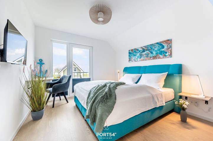Ganze Wohnung, Blauer Anker - Kamin, Infrarotkabine, strandnah, Balkon mit Strandkorb in Büsum, Kreis Dithmarschen