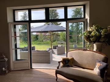 Cottage pour 14 personnes, avec jardin et terrasse à Mulsans