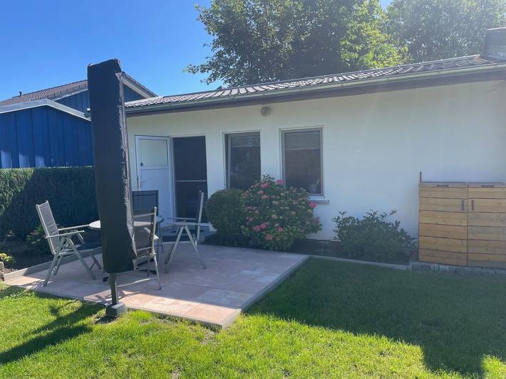 Ferienwohnung für 3 Personen, mit Terrasse und Garten, kinderfreundlich - 1