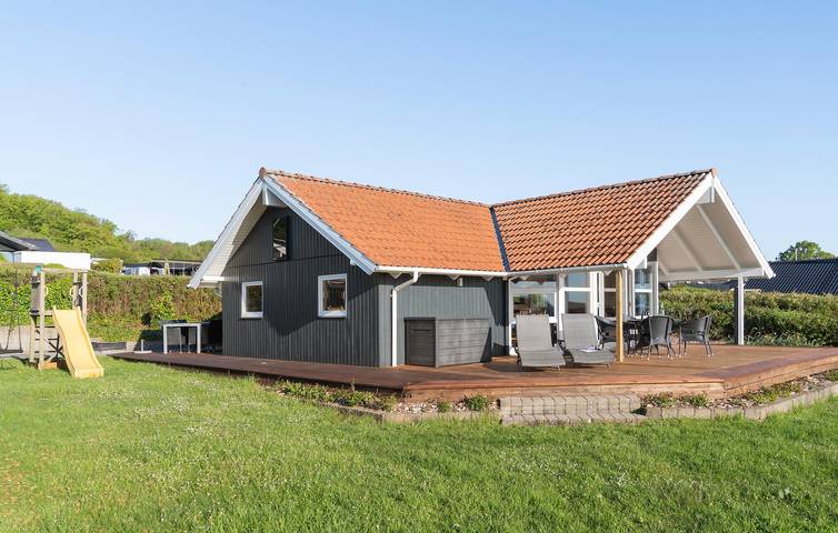 Ferienhaus für 6 Personen, mit Garten und Whirlpool sowie Sauna und Terrasse in Grønninghoved Strand - 2