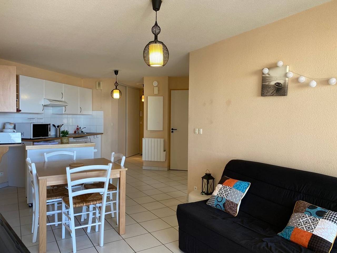 Entire apartment, T2 Apartment with terrace, parking, pets allowed in Vieux-Boucau-les-Bains, Côte d’Argent