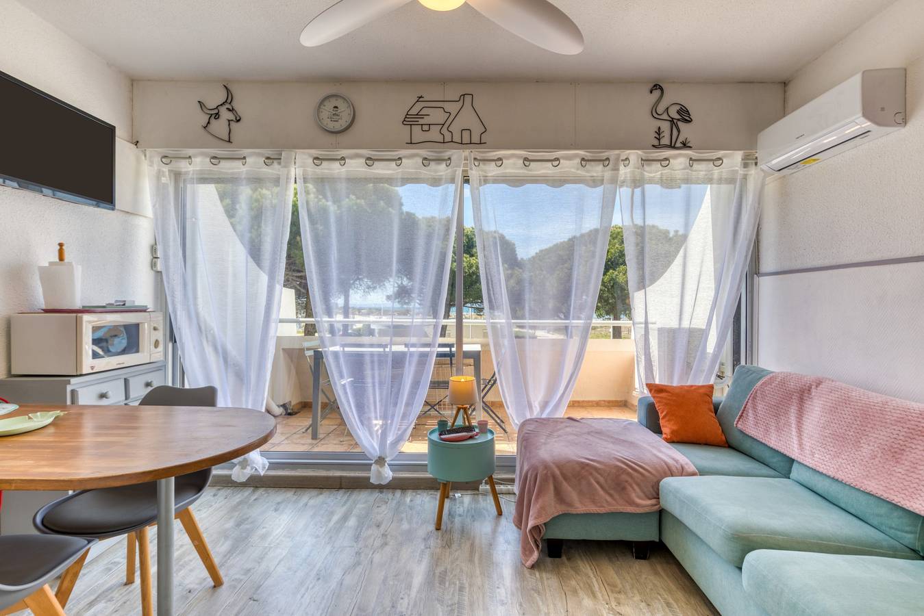 Apartamento entero, Estudio doble cabina con vistas al mar in Port Camargue, Le Grau-du-Roi