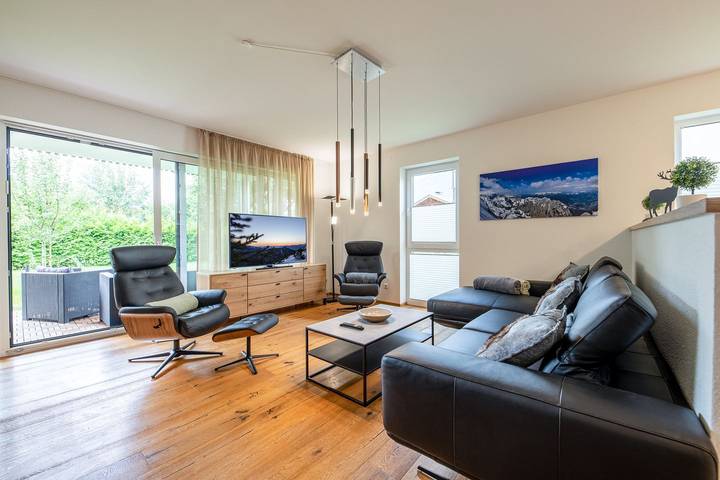 Ferienwohnung für 6 Personen, mit Terrasse und Garten in Garmisch-Partenkirchen