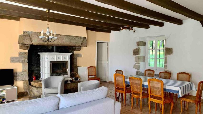 Location de vacances pour 10 personnes, avec jardin et vue, animaux acceptés à Berric - 4