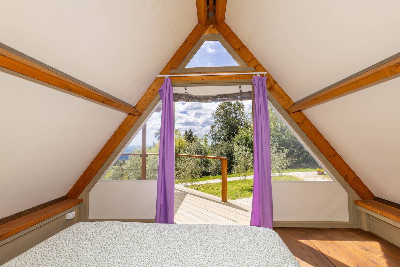 Ganze Ferienwohnung, Tiny Home 'Glamping - La Quercia' mit Garten in Monteverdi Marittimo, Etruskische Küste