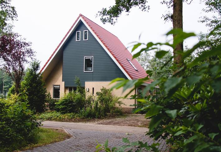 Vakantiepark voor 14 personen, met balkon/terras en terras in Hoge Hexel