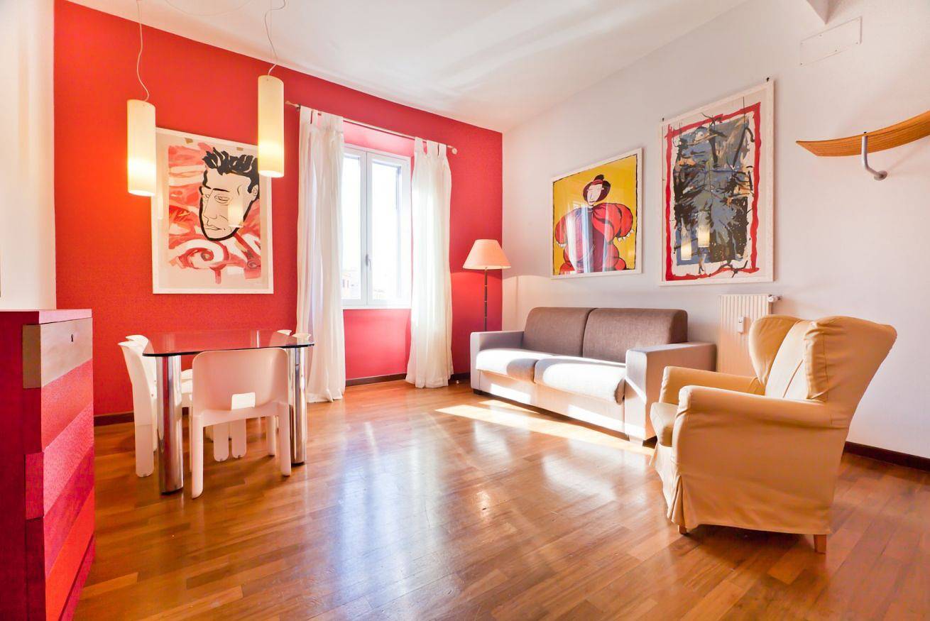 Geheel appartement, Vakantieappartement voor 2 personen in Rome, Provincie Rome