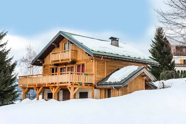 Chalet pour 15 personnes, avec Balcon