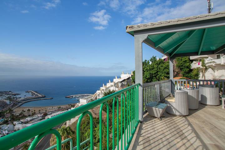 Ferienwohnung für 4 Personen, mit Balkon und Kinderpool in Puerto Rico (Gran Canaria) - 2