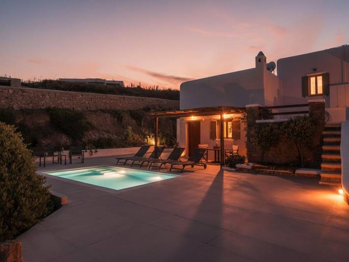 Apartment for 4 people, with pool, child-friendly in Mykonos