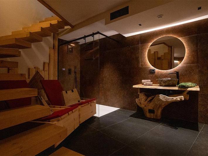 Chalet per 3 persone, con Idromassaggio e Terrazza nonché Sauna ad Andalo