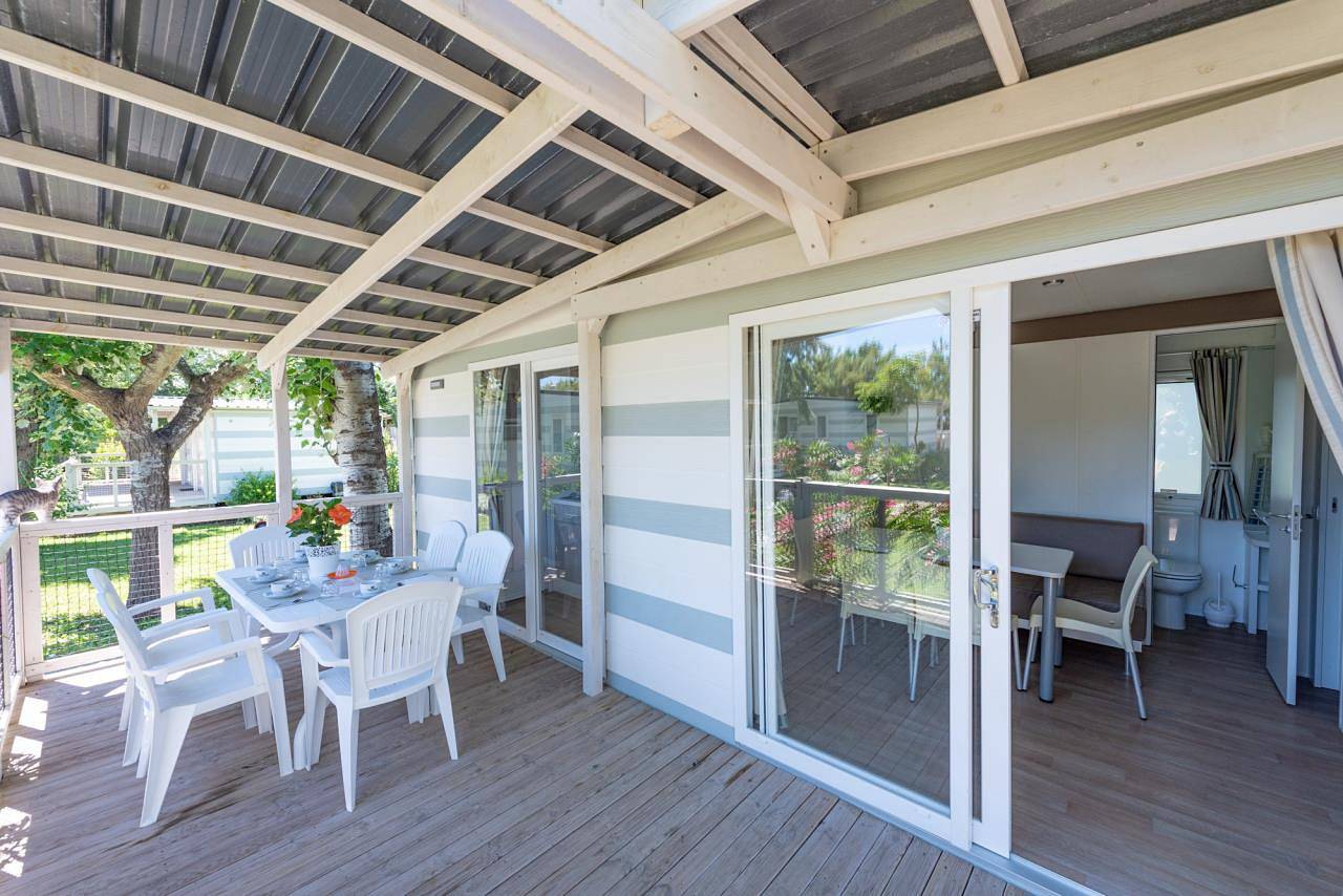 Feriendorf Stork Lodge Deluxe Family für 6 Personen in Côte Adriatique Abruzzes