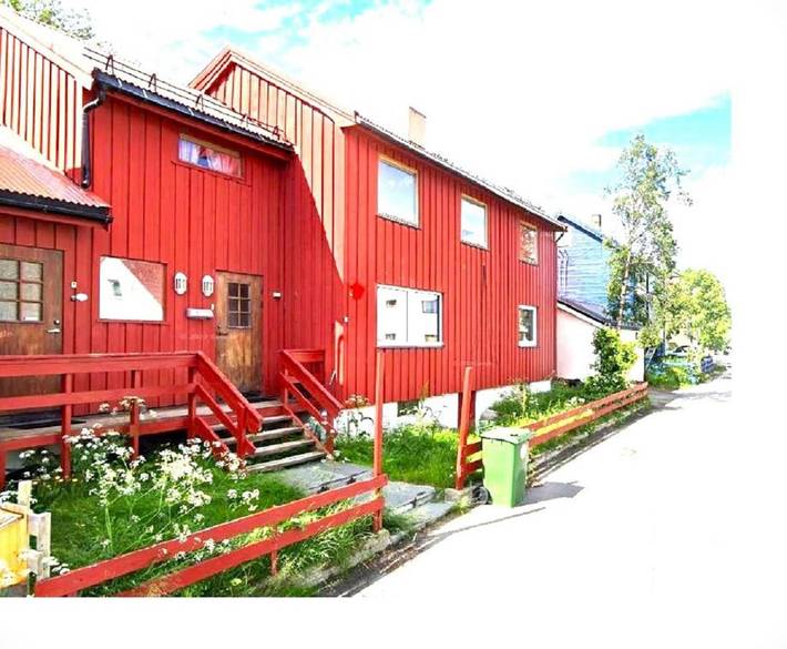 Ferienwohnung für 4 Personen, mit Terrasse und Ausblick, mit Haustier in Hammerfest