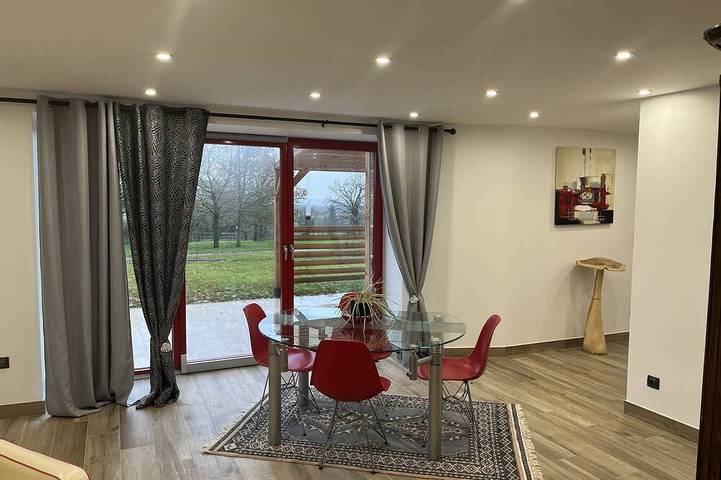 Maison de vacances pour 4 personnes, avec Terrasse et Jardin