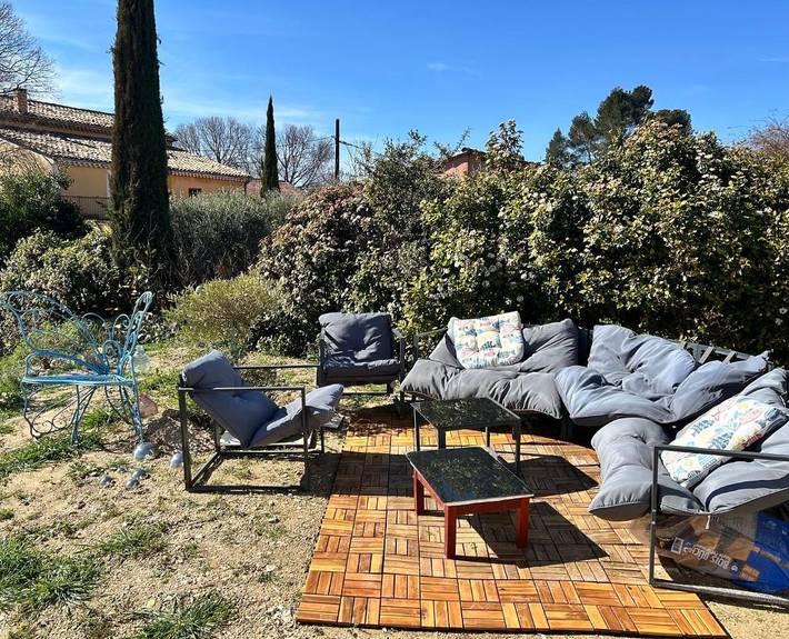 Chambre d’hôte pour 2 personnes, avec jardin et vue, animaux acceptés à Apt - 3