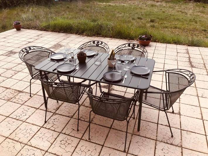 Location de vacances pour 8 personnes, avec jardin à Saint-Hilaire-du-Rosier - 4