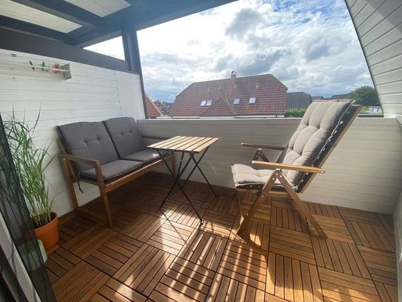 Ganze Ferienwohnung, Ferienwohnung Queller - Schöne Maisonette mit Balkon in Friedrichskoog-Spitze, Friedrichskoog