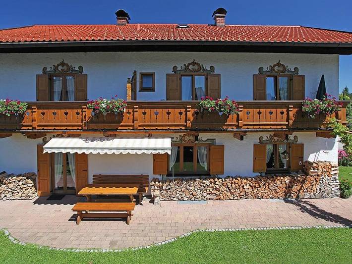 Ferienwohnung für 2 Personen, mit Balkon und Garten, kinderfreundlich in Krün - 4