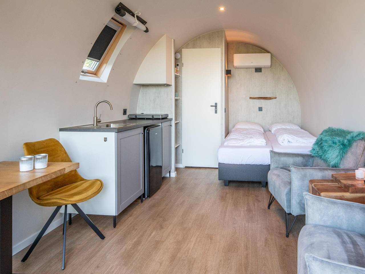 Rustige wellnesslodge in Drenthe in Drenthe