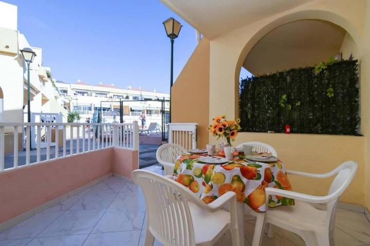 Apartment for 3 people, with Balcony and Terrace as well as Pool in Mare Verde