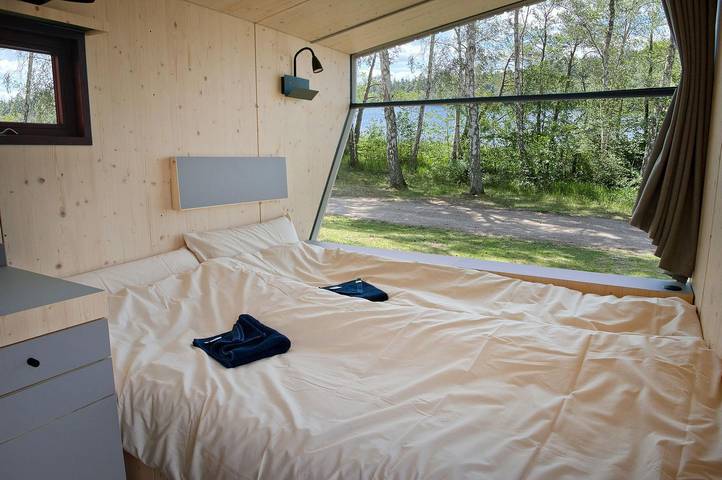 Naturnah & stilvoll - Übernachtung im Green Tiny Sleep Space am Salemer See in Salem (Herzogtum-Lauenburg), Naturpark Lauenburgische Seen