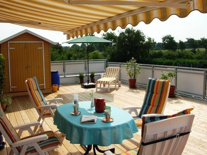 Ferienhaus für 5 Personen, mit Balkon und Terrasse in Leck