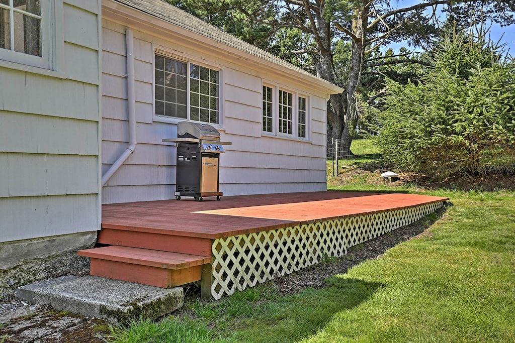 Netarts Gemütliches Küstenhäuschen w / Deck in der Nähe von Portland! in Netarts, Tillamook County