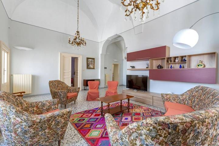 Appartamento per 12 persone, con balcone e panorama a Presicce