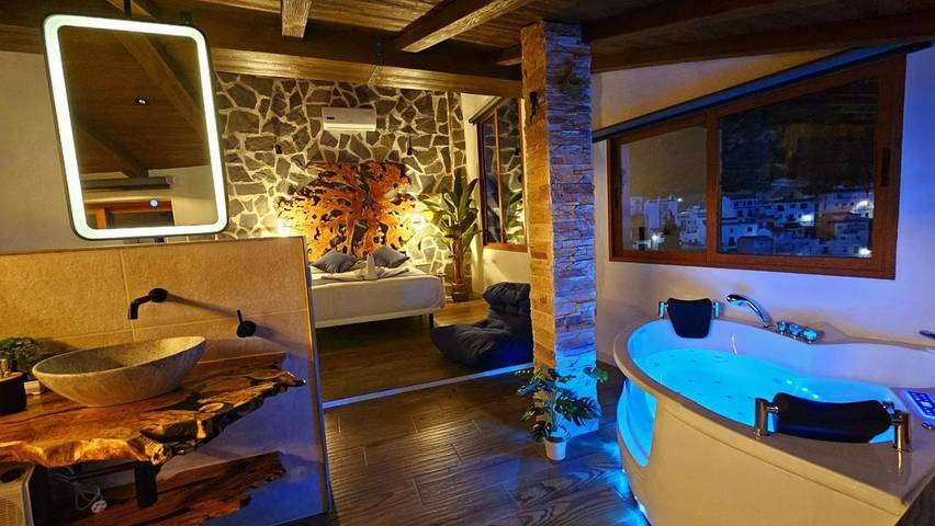 Location de vacances pour 6 personnes, avec jacuzzi et balcon à Chulilla - 2