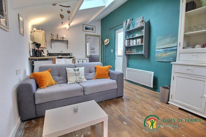 Gîte pour 2 personnes, avec jardin