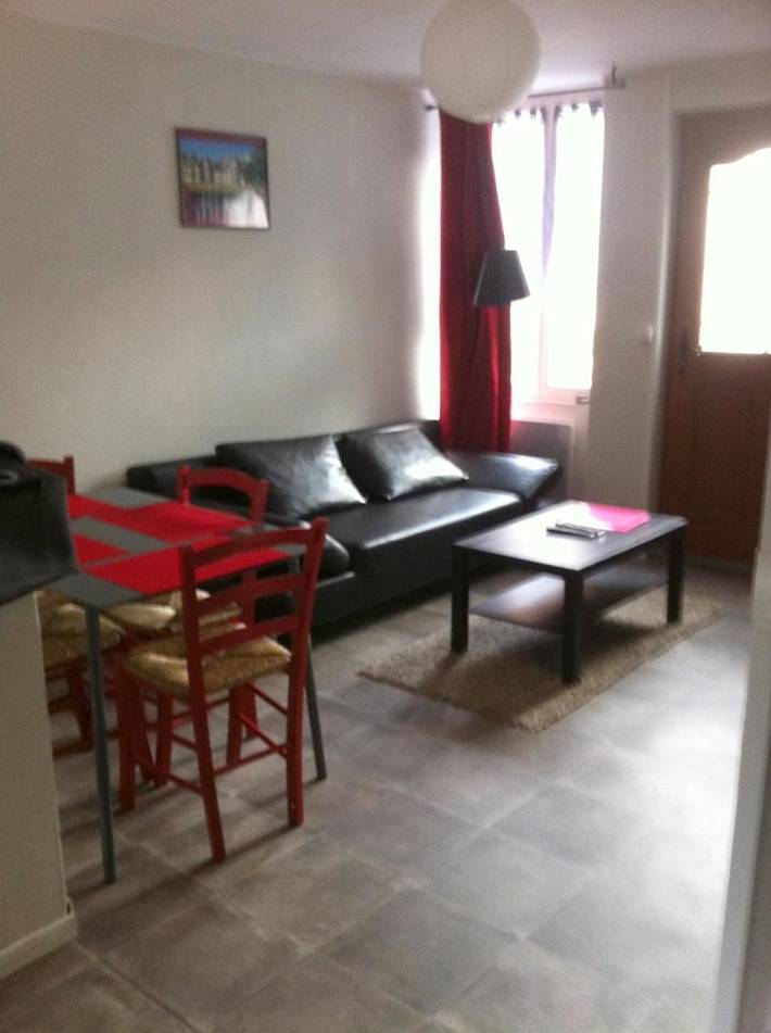 Appartement de vacances pour 4 personnes, avec Terrasse ainsi que Jardin et Vue