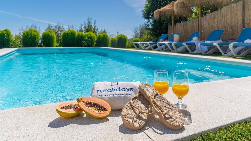 Casa rural para 8 personas, con balcón/terraza y piscina en Antequera - 4