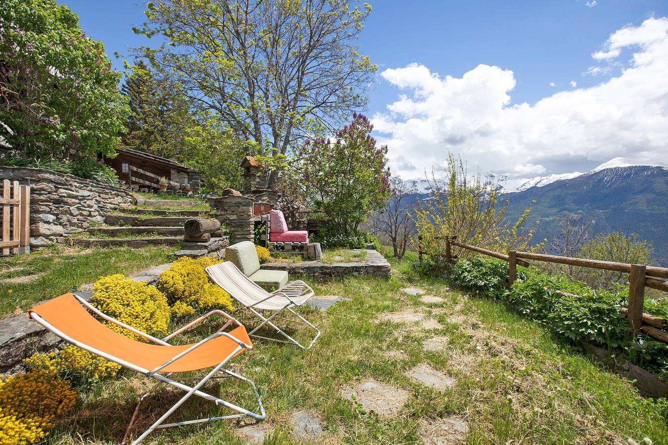 Kamer “Coppa dell’Amicizia” – Ruimte en gezelligheid in Comune di Saint-Pierre, Walliser Alpen