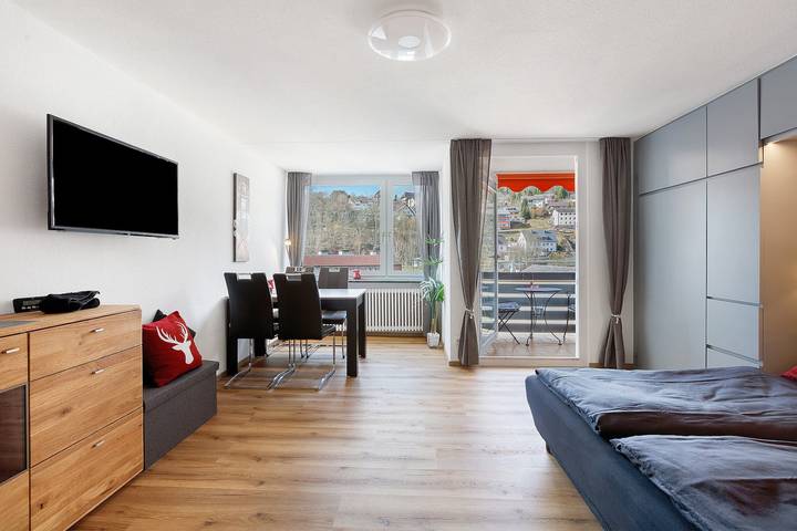 Gîte pour 2 personnes, avec balcon, adapté aux familles à St. Blasien - 2