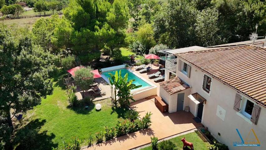 Chambre d’hôte pour 2 personnes, avec Terrasse et Jacuzzi ainsi que Jardin et Piscine dans l' Hérault - 4