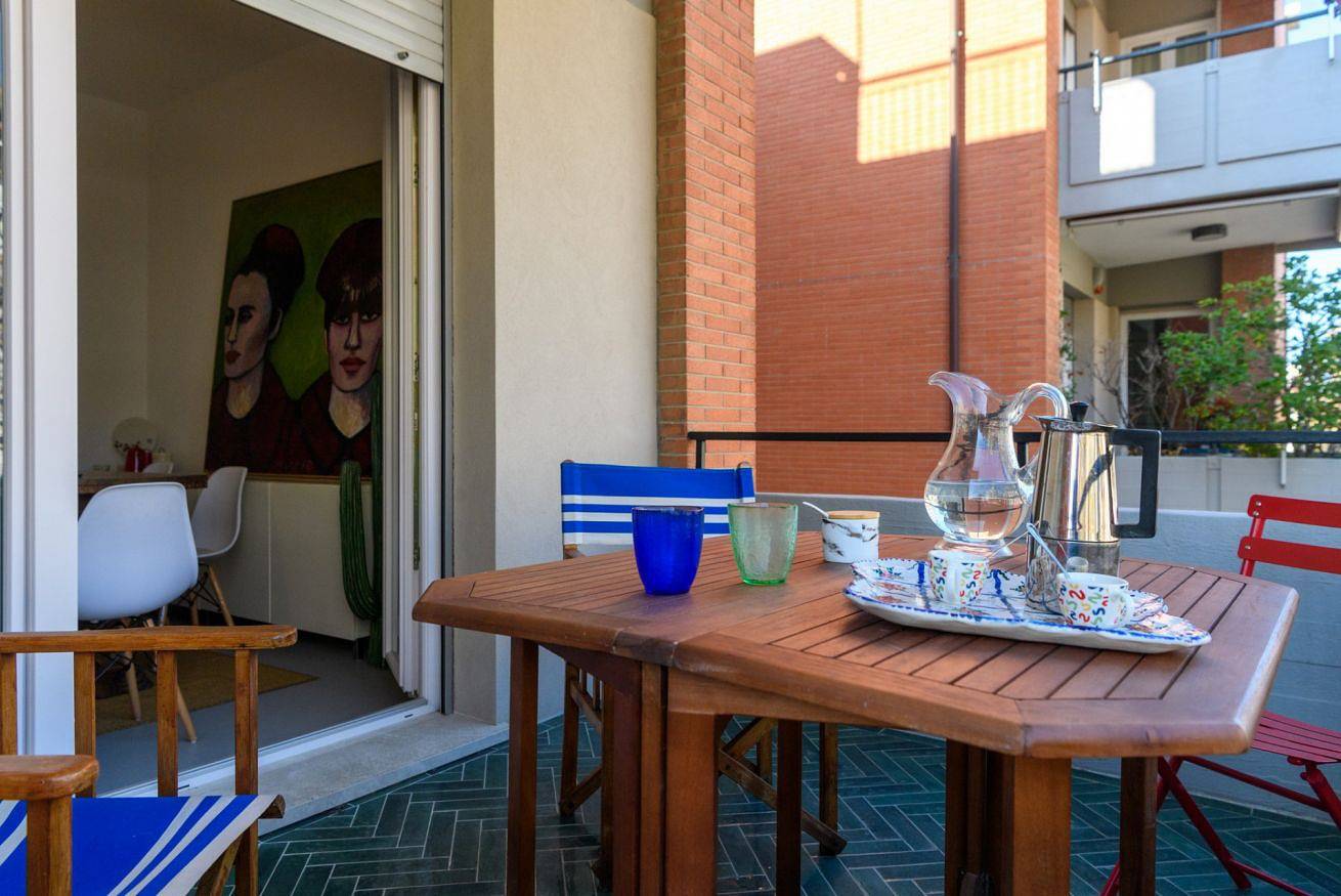 Entire apartment, Guesthost - Trieste 153 Cozy Balcony Apartment in Pesaro, Valle del Metauro