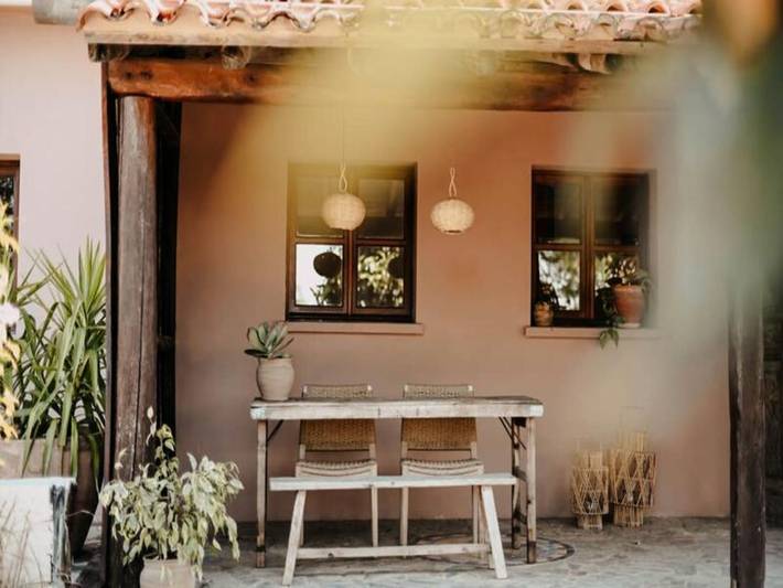 Apartamento de férias para 4 pessoas, com jardim e piscina e ainda sauna, adaptado a crianças na Costa Vicentina