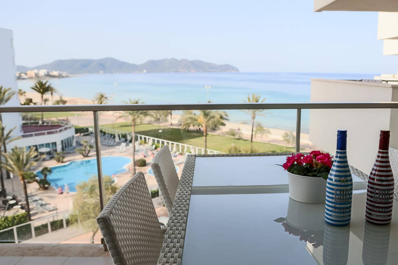 Ganze Wohnung, Ferienwohnung 'Sea Club Cala Millor 5' in Strandnähe mit Balkon und Wlan in Cala Millor, Sant Llorenç des Cardassar
