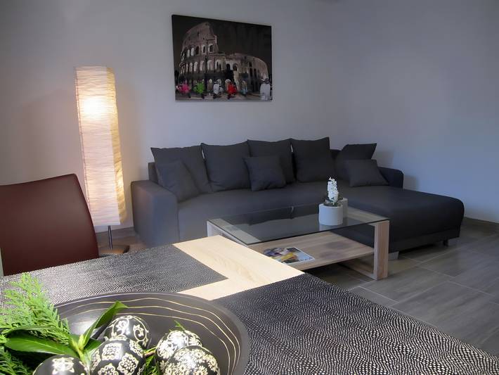 Ferienwohnung für 4 Personen, mit Balkon und Garten