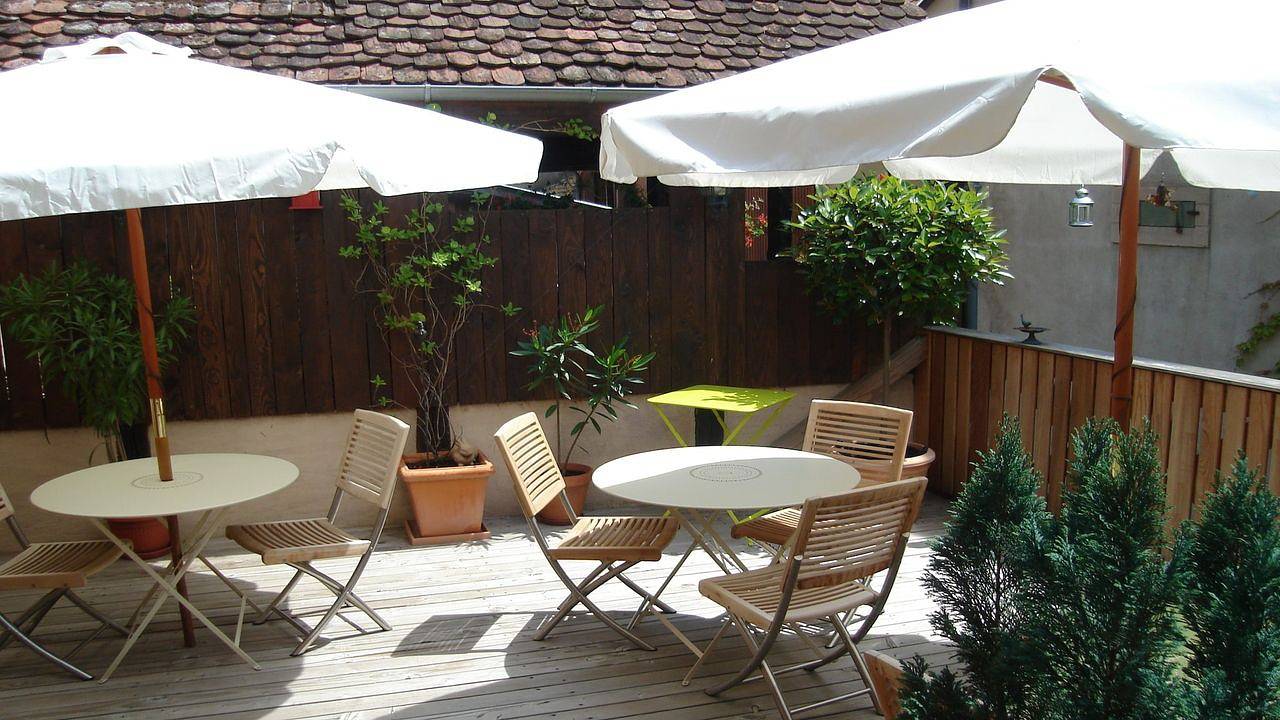 Ganze Ferienwohnung, Ferienwohnung für 2 Personen (40 m²) in Riquewihr in Riquewihr, Regionaler Naturpark Belchen der Vogesen
